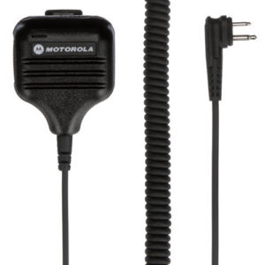 motorola HKLN4606 External Speak Mic with PTT-clips on Lapel