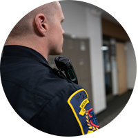 campus security using Motorola Solutions Two way radio