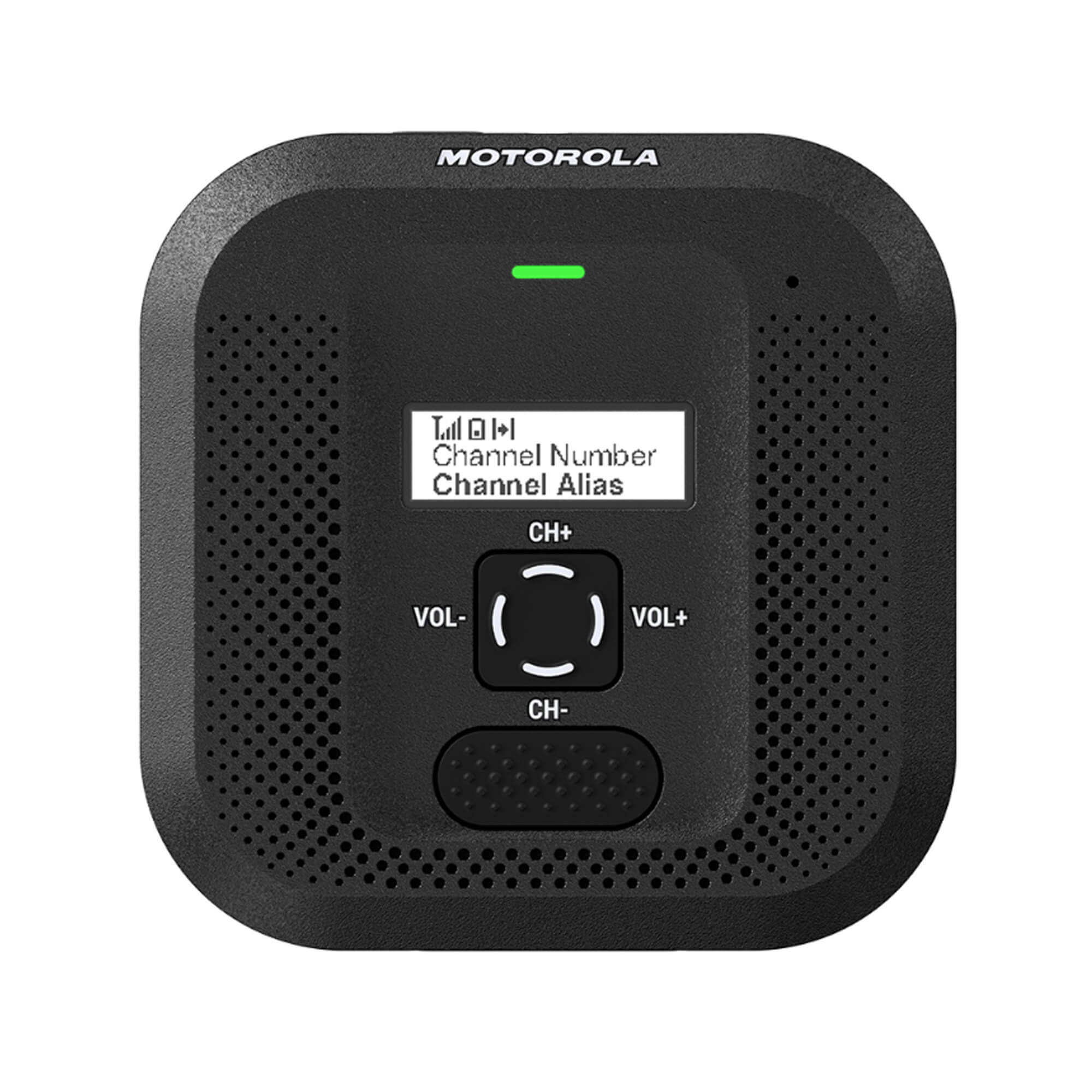 Motorola Solutions CB900D wireless base station with push-to-talk functionality, durable design, and reliable two-way communication for security, manufacturing, warehouses, parking facilities, and industrial operations