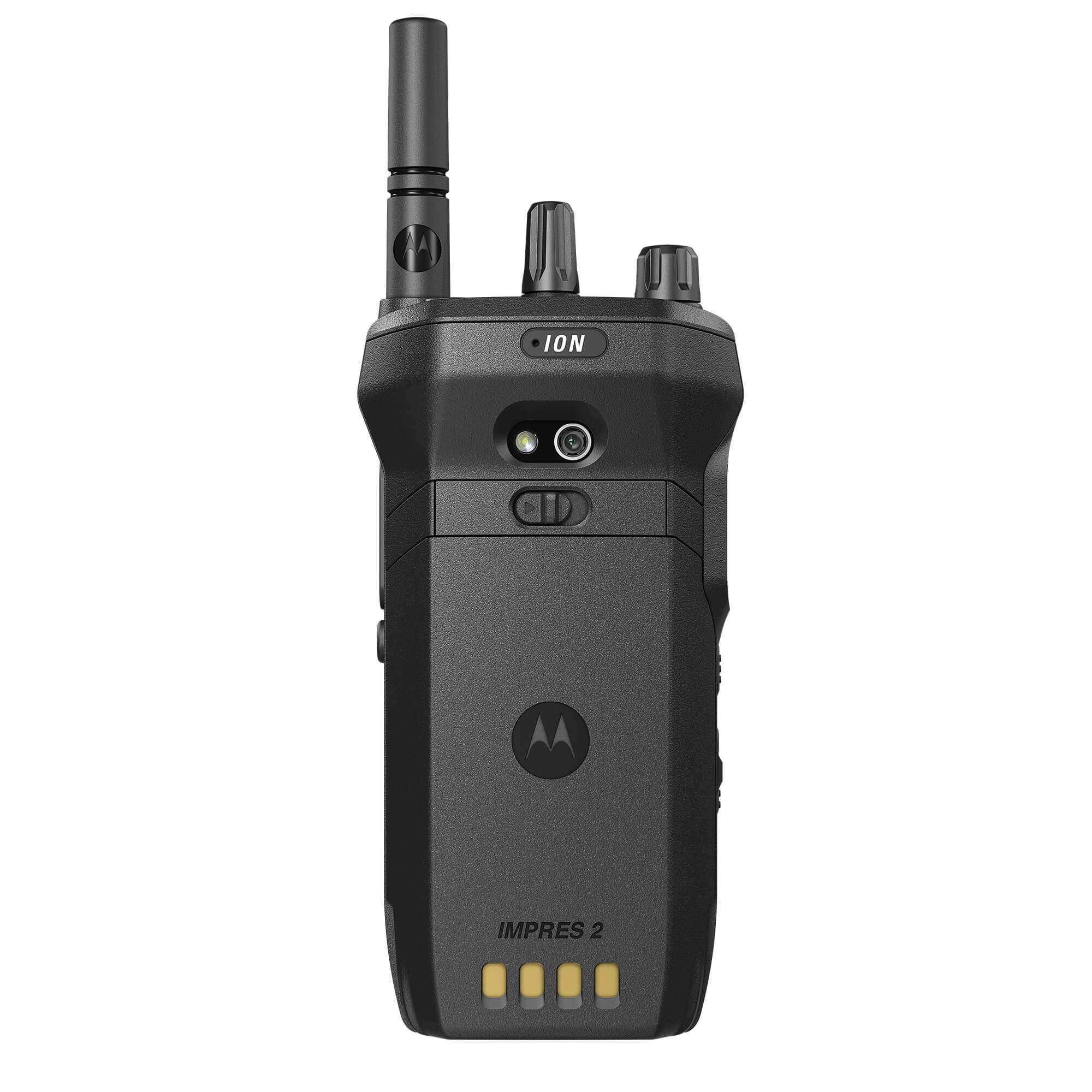 Motorola Solutions MOTOTRBO Ion smart radio with Android touchscreen, digital two-way radio communication, Wi-Fi and LTE connectivity, rugged design, and integrated business applications for reliable team communication