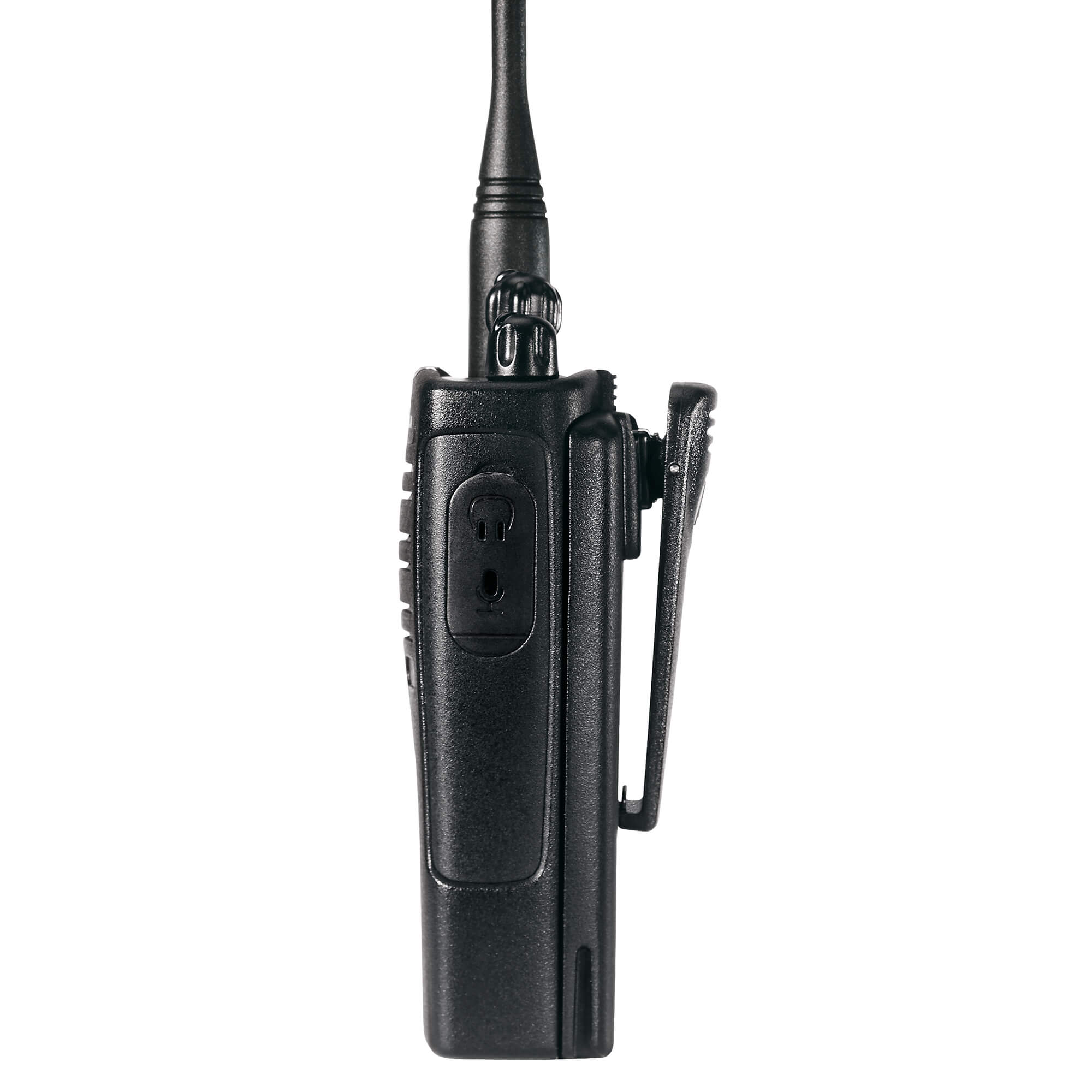 Motorola Solutions RDU4100 RDX Series portable UHF two-way radio with 10-channel communication, push-to-talk functionality, rugged design, and reliable team connectivity for construction, manufacturing, security, and business operations