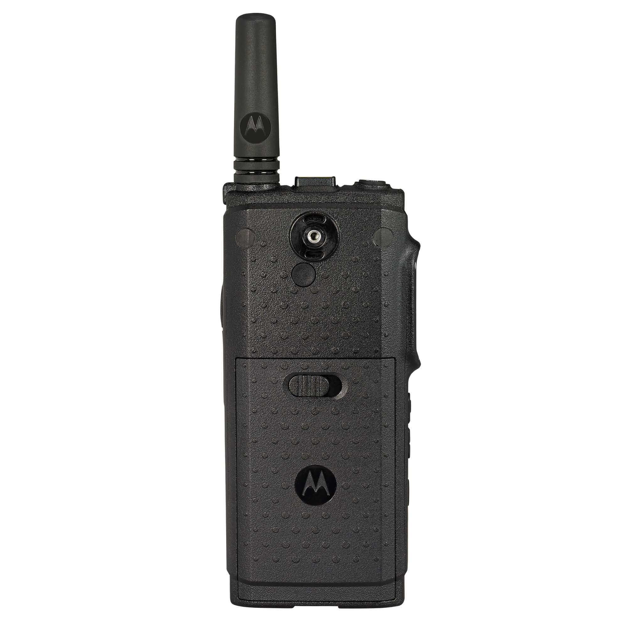 Motorola Solutions MOTOTRBO SL300 slim portable digital two-way radio with push-to-talk functionality, lightweight design, and reliable team communication for retail, hospitality, security, education, and business operations