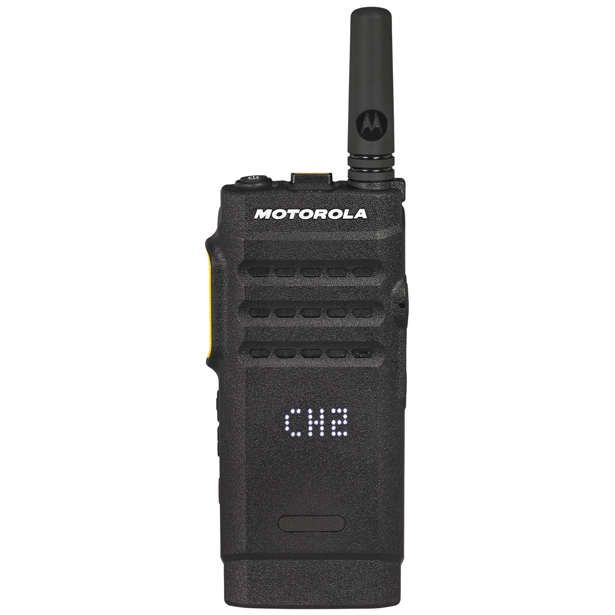 Motorola Solutions MOTOTRBO SL300 slim portable digital two-way radio with push-to-talk functionality, lightweight design, and reliable team communication for retail, hospitality, security, education, and business operations