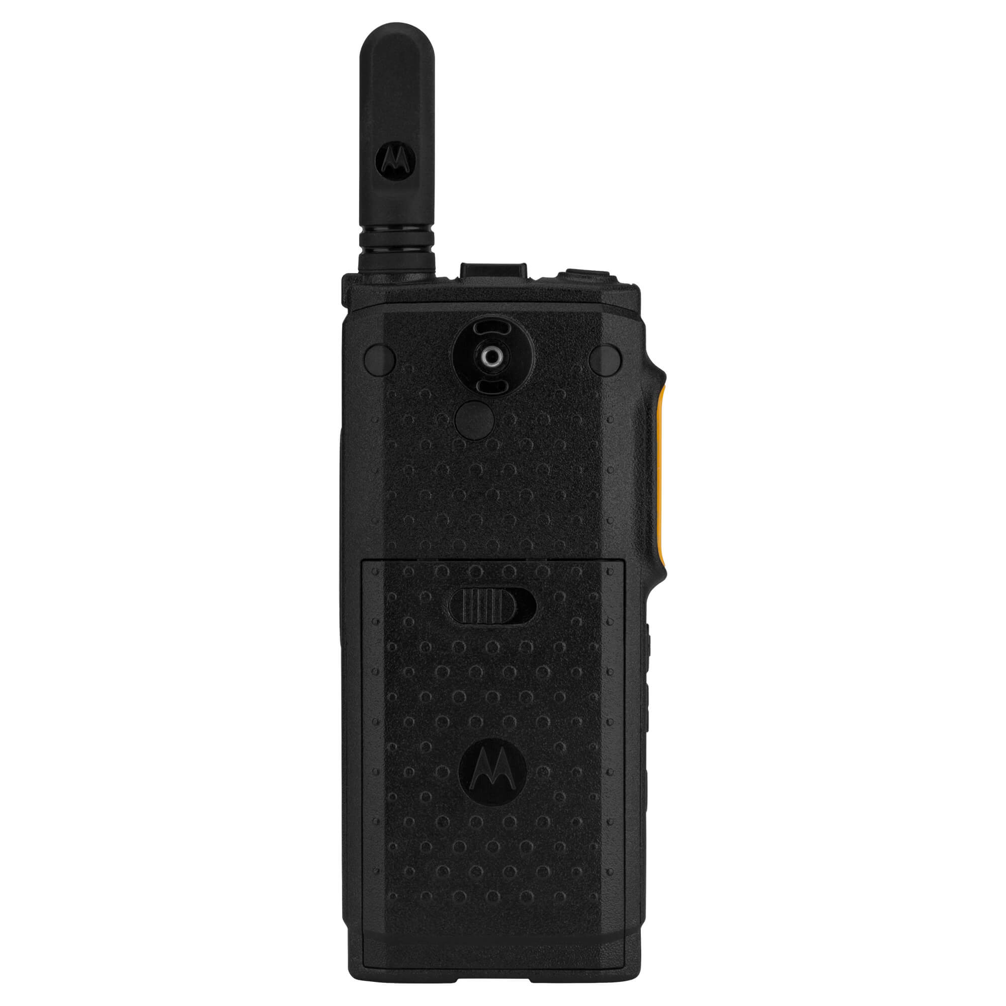 Motorola Solutions MOTOTRBO SL3500e slim portable digital two-way radio with push-to-talk functionality, discreet virtual keypad, lightweight design, and reliable team communication for hospitality, retail, security, education, and business operations