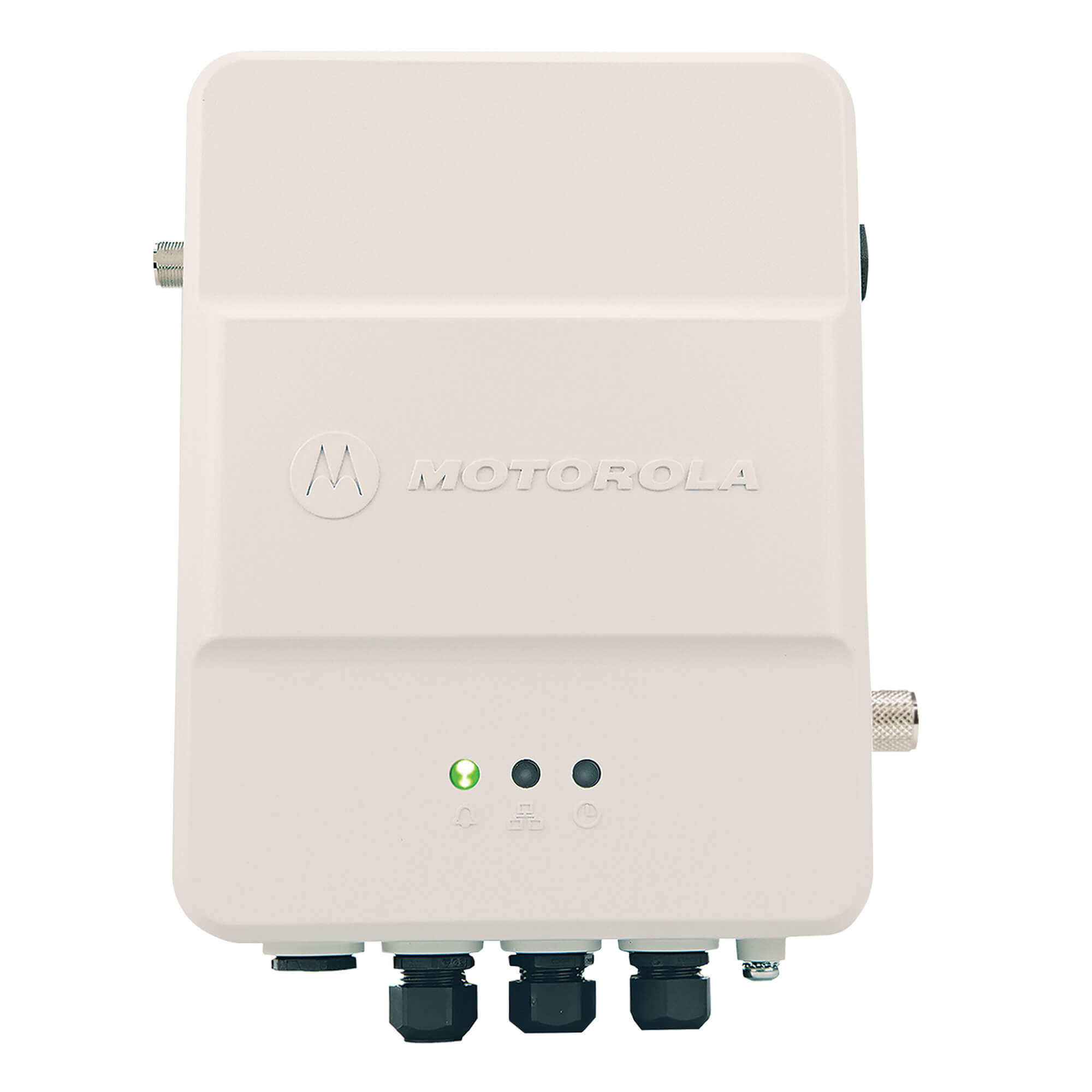 Motorola Solutions MOTOTRBO SLR 1000 digital two-way radio repeater with compact weatherproof design, extended radio coverage, and reliable communication for manufacturing, construction, security, and industrial operations